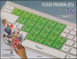 España Pliego Premium 37 2016 Tic E- Commerce MNH - Marruecos Español