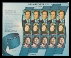 España Pliego Premium 14 2014 Cine Español Escobar Montiel Landa MNH - Maroc Espagnol