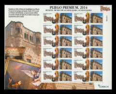 España Pliego Premium 2 2014 Museo De Guadalajara Palacio Palace MNH - Maroc Espagnol