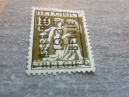 Belgique - Figurante Avec Harpe Et Serpe - Préoblitéré - 10c. - Brun Foncé - Oblitéré - Année 1933 - - Typo Precancels 1932-36 (Ceres And Mercurius)