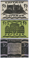 Güstrow Komplette Serie 9 Scheine 3x 50,3x 75, 3x 100 Pfg. Dez. 1922 - RAR - Collections