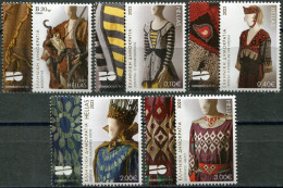 Greece 2023. Theatre Costumes (MNH OG) Set Of 5 Stamps - Ungebraucht