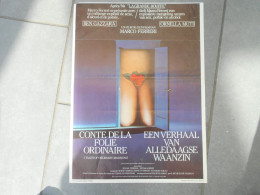 Ancienne Affiche Cinema  "Conte De La Folie Ordinaire" Marco Ferreri 1981 - Verzamelingen