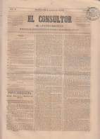 España Spain Timbres De Periódicos P.5 1864 El Consultor - Sonstige & Ohne Zuordnung