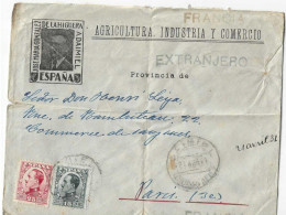 Espagne Lettre 21 Avril 1931 - Other & Unclassified