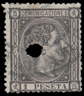 España Spain Telégrafos 169T 1875 - Fiscali-postali