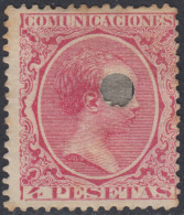 España Spain Telégrafos 227T 1889/99 MH - Fiscaux-postaux