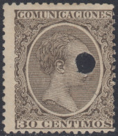 España Spain Telégrafos 222T 1889/99 MH - Postage-Revenue Stamps