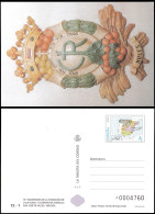 España Tarjetas Del Correo Y De Iniciativa Privada 79 2002 75 Aniv. De La Fund - Covers & Documents