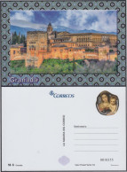 España Tarjetas Del Correo Y De Iniciativa Privada 128 2017 Granada - Covers & Documents