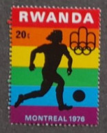 RWANDA 1976  MNH**   FOOTBALL FUSSBALL SOCCER  CALCIO VOETBAL FUTBOL FUTEBOL FOOT - Ungebraucht