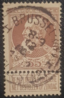 Belgium 35 C King Leopold Used Postmark SON Stamp - Sonstige & Ohne Zuordnung