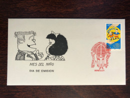 MEXICO FDC COVER 1993 YEAR CHILD HEALTH PEDIATRICS HEALTH MEDICINE STAMPS - Mexique