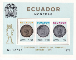 Ecuador Hb 23 SOBRECARGADA - 1974 – West Germany