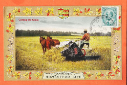 2303 / ⭐ ♥️  CANADIAN Homestead Life Cutting The Grain OTTAWA Ontario 1909 à ZIMMERMANN Antwerp VALENTINE & Son - Other & Unclassified