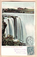 2282 / ⭐ HORSE SHOE FALL From GOAT ISLAND NIAGARA Postmark & Tampon 12.20.1905 Georges BARRE Publisher Postcard Co - Niagara Falls