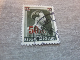 Belgique - Roi Léopold - Surchargé - 50c.s.75c. - Olive - Oblitéré - Année 1936 - - Usati
