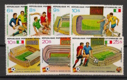 GUINEE - 1982 - N°YT. 696 à 699 + PA 148 à 150 - Football World Cup Espana 82 - Neuf Luxe ** / MNH / Postfrisch - 1982 – Espagne