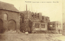 PLOMBIÈRES : Nouvelle Eglise , Un Stade De Maçonnerie - Février 1935 - Plombières