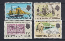 Tristan Da Cunha 1971 50th Ann. Of The Shackleton-Rowett Expedition 4v ** Mnh (TDC151B) - Tristan Da Cunha