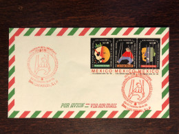 MEXICO FDC COVER 1995 YEAR DRUGS NARCOTICS HEALTH MEDICINE STAMPS - Mexico