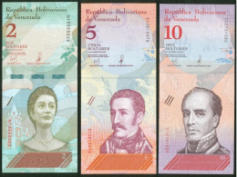 Bolivien Lot Mit 5 Banknoten, Alle Bankfrisch - Mongolei