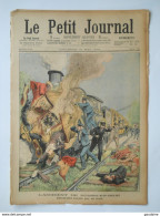 Le Petit Journal N°704 - 15 Mai 1904 - ACCIDENT FERROVIAIRE A ROISSY EN BRIE - LES EVENEMENTS EN MANDCHOURIE - Le Petit Journal