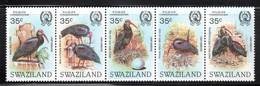 SWAZILAND - N°447/51  ** (1984)  OISEAUX  : L'ibis Chauve - Swaziland (1968-...)