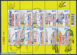 Netherlands 2010 Tour De France 10v M/s, Mint NH, Sport - Cycling - Sport (other And Mixed) - Nuovi