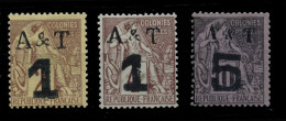 ANNAN Y TONKIN. (*) 1, 2 Y 4. Cat. 155 €. - Unused Stamps