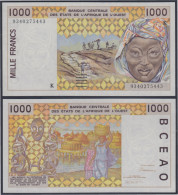 África Estados De Oeste Mali 1000 Francs 1991 Billete Banknote Sin Circular - Other - Africa