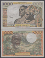Costa De Marfil 1000 Francs 1961 Billete Sin Circular - Other - Africa