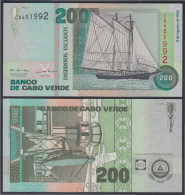 Cabo Verde 200 Escudos 1992 Billete Sin Circular - Other - Africa