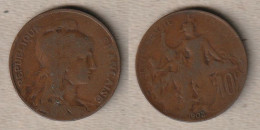 02431) Frankreich, 10 Centimes 1913 - 10 Centimes