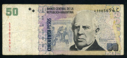 Argentina 50 Pesos 2003 Billete Banknote Circulado Pliegues - Other - America