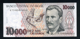 Brasil 10000 Cruzeiros 1991-93 Billete Banknote Sin Circular - Other - America