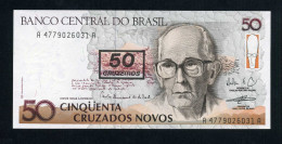 Brasil 50 Cruzeiros 1990 Billete Banknote Sin Circular - Other - America