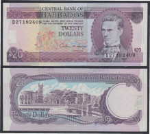 Barbados 20 Dolares 1993 Billete Banknote Sin Circular - Other - America