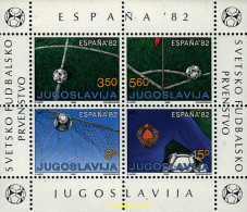 67225 MNH YUGOSLAVIA 1982 COPA DEL MUNDO DE FUTBOL. ESPAÑA-82 - Neufs