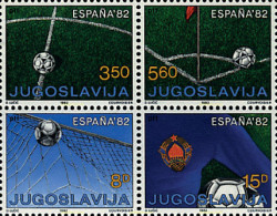 244848 MNH YUGOSLAVIA 1982 COPA DEL MUNDO DE FUTBOL. ESPAÑA-82 - Neufs