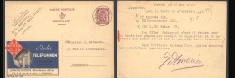 Delcampe - BELGICA BELGIUM PUBLIBEL 344 TELEFUNKEN RADIO TELECOM - Télécom