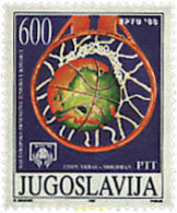 52023 MNH YUGOSLAVIA 1988 13 CAMPEONATO JUVENIL DE EUROPA DE BALONCESTO - Neufs