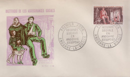 Andorra Stamp On FDC - FDC