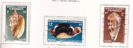 NOUVELLE CALEDONIE Dispersion D'une Collection Oblitéré Used 1981 FAUNE - Used Stamps