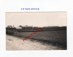 CP NON SITUEE-CIMETIERE-Tombes-CARTE PHOTO Allemande-GUERRE 14-18-1 WK-BELGIEN-!??- - Soldatenfriedhöfen