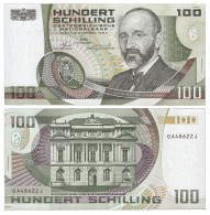 Austria 100 Schilling 1984 Billete Sin Circular - Sonstige – Europa