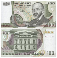 Austria 100 Schilling 1984 Billete Sin Circular - Otros – Europa