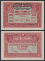 Austria 2 Coronas 1917 Billete Banknote Sin Circular - Otros – Europa