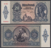 Hungría 20 Pengo 1941 Billete Banknote Sin Circular - Other - Europe