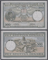 Montenegro 500 Dinares 1931/35 Billete Banknote Sin Circular - Other - Europe